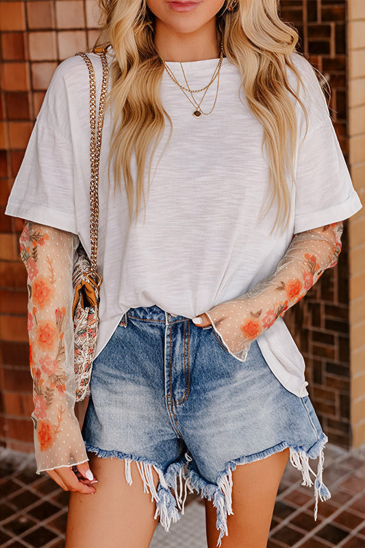 Floral Long Sleeve Tee