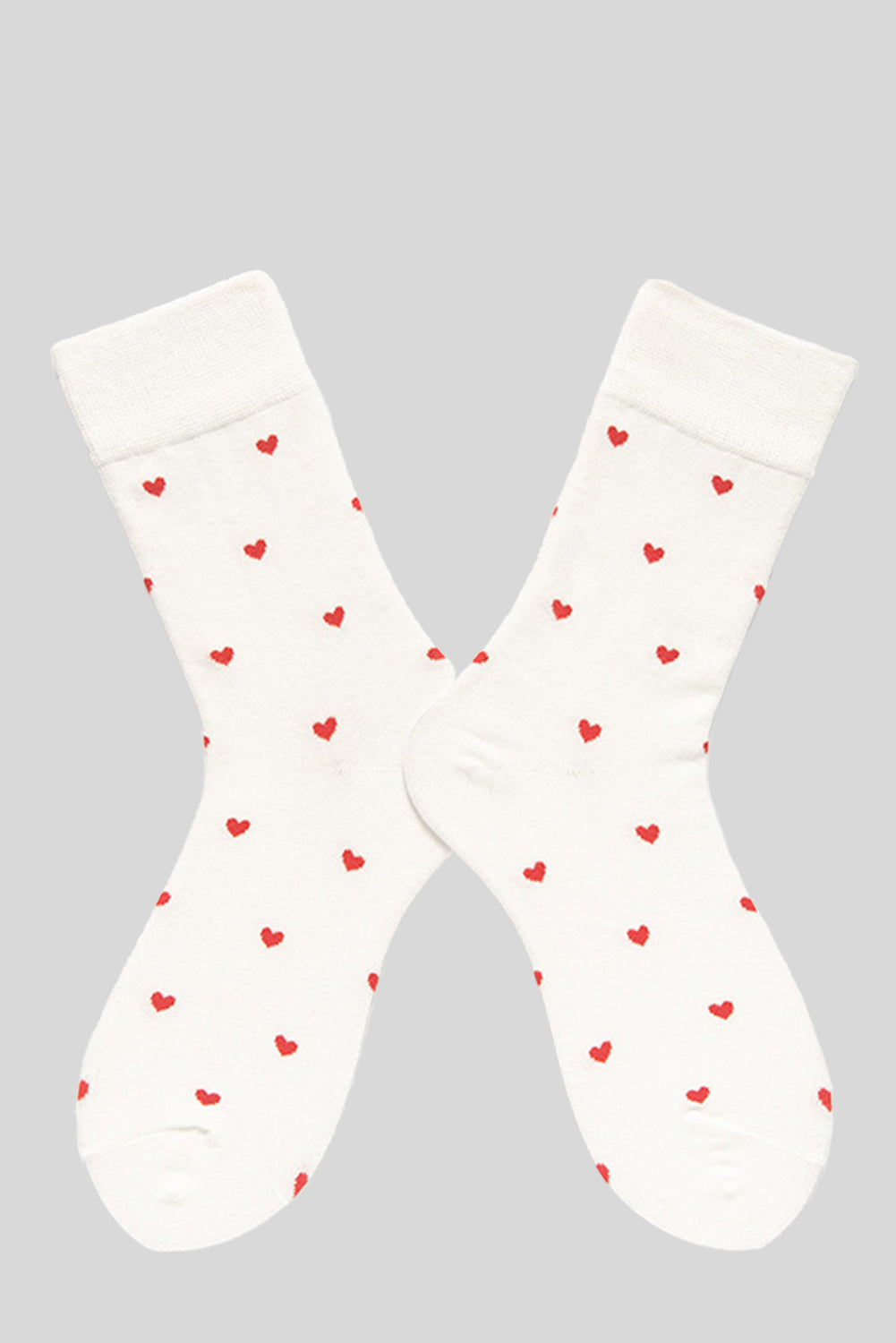 Valentines Heart Crew Socks